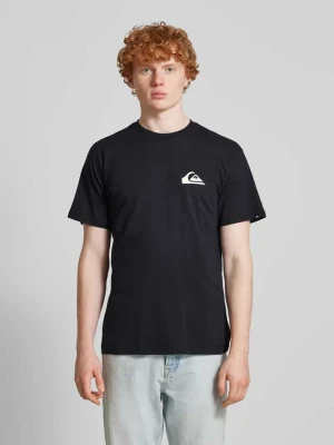 T-shirt z nadrukiem z logo Quiksilver