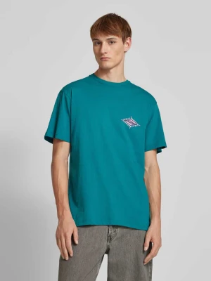 T-shirt z nadrukiem z logo Quiksilver