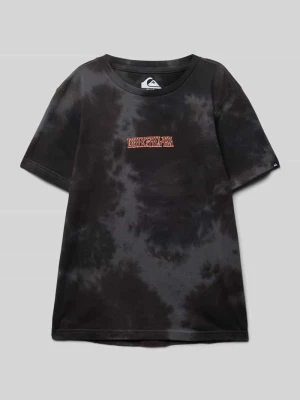 T-shirt z nadrukiem z logo Quiksilver