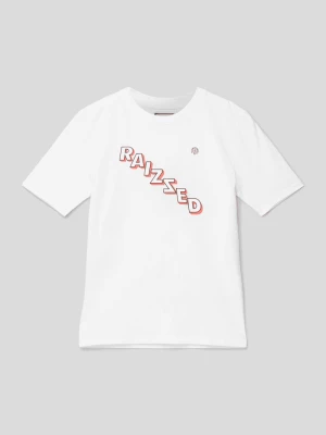 T-shirt z nadrukiem z logo Raizzed