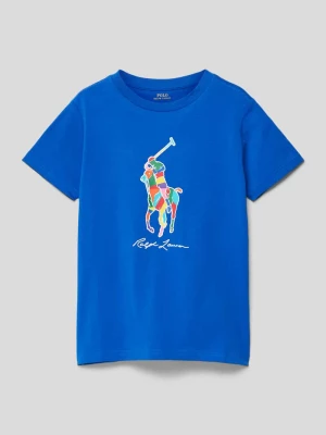 T-shirt z nadrukiem z logo RALPH LAUREN TEENS