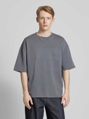 T-shirt z nadrukiem z logo REVIEW