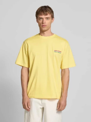 T-shirt z nadrukiem z logo REVIEW