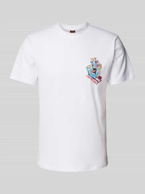 T-shirt z nadrukiem z logo Santa Cruz