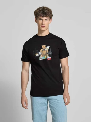 T-shirt z nadrukiem z logo Santa Cruz