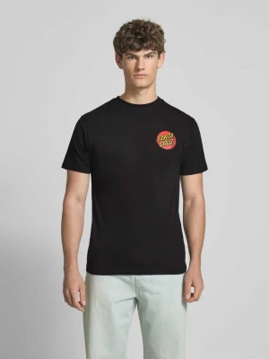 T-shirt z nadrukiem z logo Santa Cruz