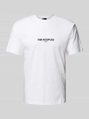 T-shirt z nadrukiem z logo THE KOOPLES