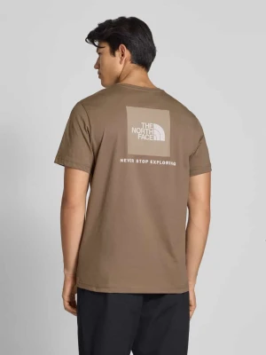 T-shirt z nadrukiem z logo The North Face