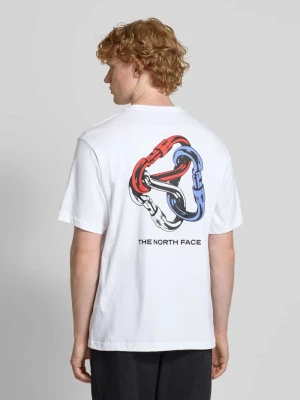 T-shirt z nadrukiem z logo The North Face