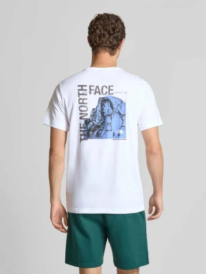 T-shirt z nadrukiem z logo The North Face
