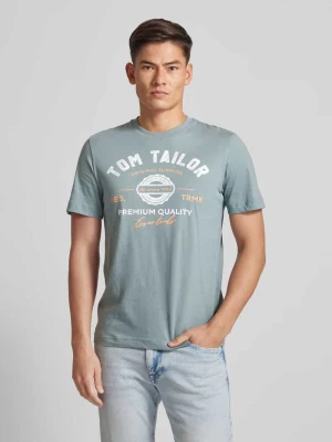 T-shirt z nadrukiem z logo Tom Tailor