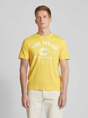 T-shirt z nadrukiem z logo Tom Tailor