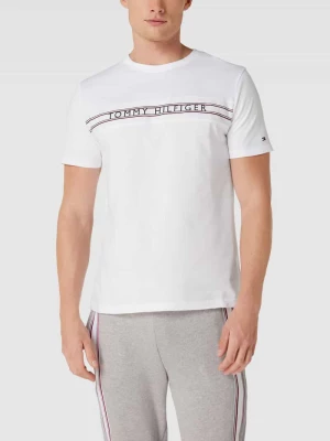 T-shirt z nadrukiem z logo Tommy Hilfiger