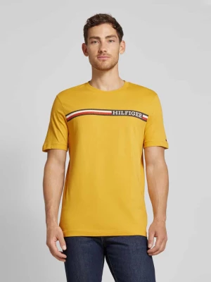 T-shirt z nadrukiem z logo Tommy Hilfiger