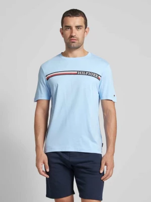 T-shirt z nadrukiem z logo Tommy Hilfiger