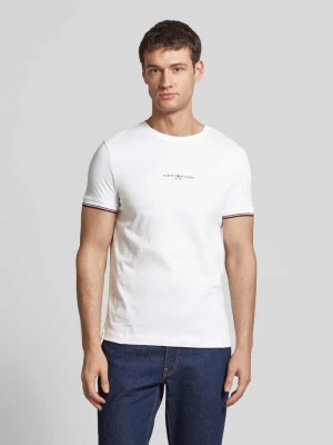 T-shirt z nadrukiem z logo Tommy Hilfiger