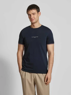 T-shirt z nadrukiem z logo Tommy Hilfiger
