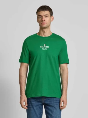 T-shirt z nadrukiem z logo Tommy Hilfiger