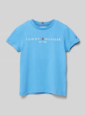 T-shirt z nadrukiem z logo Tommy Hilfiger Kids
