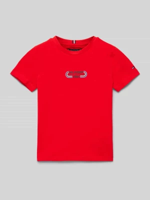 T-shirt z nadrukiem z logo Tommy Hilfiger Teens