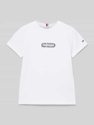 T-shirt z nadrukiem z logo Tommy Hilfiger Teens