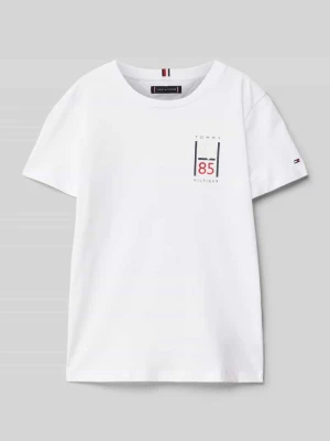 T-shirt z nadrukiem z logo Tommy Hilfiger Teens