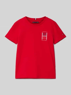 T-shirt z nadrukiem z logo Tommy Hilfiger Teens