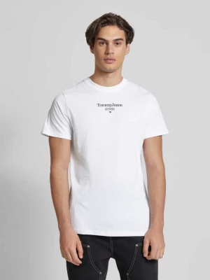 T-shirt z nadrukiem z logo Tommy Jeans