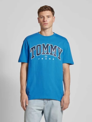 T-shirt z nadrukiem z logo Tommy Jeans