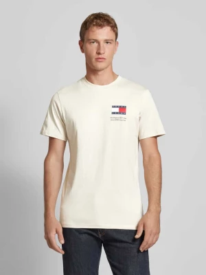 T-shirt z nadrukiem z logo Tommy Jeans