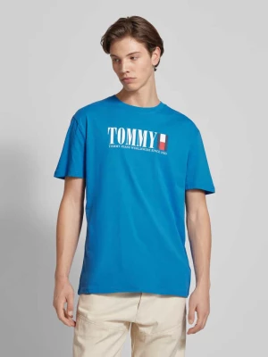 T-shirt z nadrukiem z logo Tommy Jeans