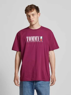 T-shirt z nadrukiem z logo Tommy Jeans