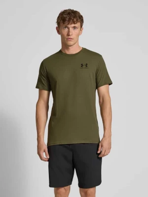T-shirt z nadrukiem z logo Under Armour