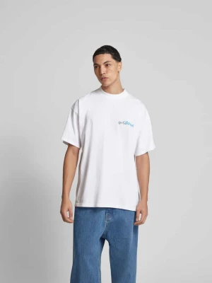 T-shirt z nadrukiem z logo Vetements Biały