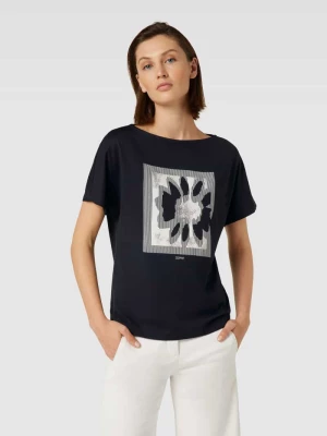T-shirt z nadrukiem z motywem i logo Esprit