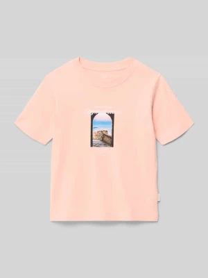 t-shirt z nadrukiem z motywem i napisem model 'NORREBRO' jack & jones