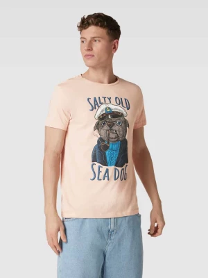 T-shirt z nadrukiem z motywem i napisem model ‘SEE DOG’ Blend