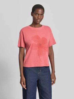 t-shirt z nadrukiem z motywem i okrągłym dekoltem Jake*s Casual
