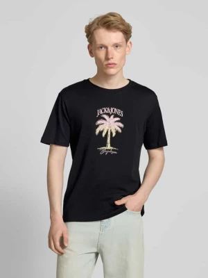 T-shirt z nadrukiem z motywem model ‘ALMERIA’ jack & jones