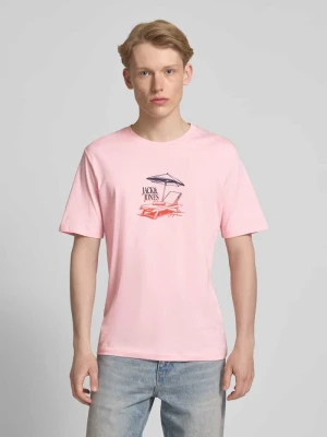 T-shirt z nadrukiem z motywem model ‘ALMERIA’ jack & jones