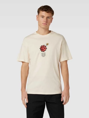 T-shirt z nadrukiem z motywem model ‘BLOCKPOP’ jack & jones