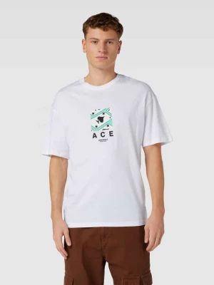 T-shirt z nadrukiem z motywem model ‘BLOCKPOP’ jack & jones