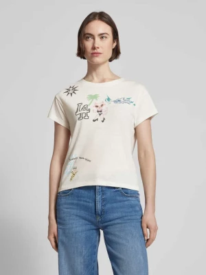 T-shirt z nadrukiem z motywem model ‘CHARLOTTE’ Zadig & Voltaire