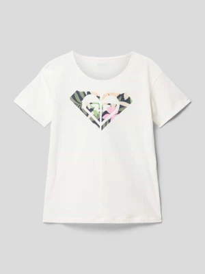 T-shirt z nadrukiem z motywem model ‘DAY AND NIGHT’ Roxy