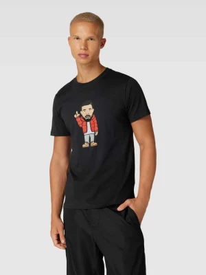 T-shirt z nadrukiem z motywem model ‘KANADA SKETCH’ mister tee