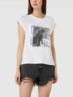 T-shirt z nadrukiem z motywem model ‘MAGUERITE’ Pepe Jeans