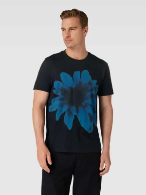 T-shirt z nadrukiem z motywem model ‘Pima’ esprit collection