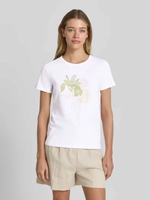 t-shirt z nadrukiem z motywem model 'RINA' Soyaconcept