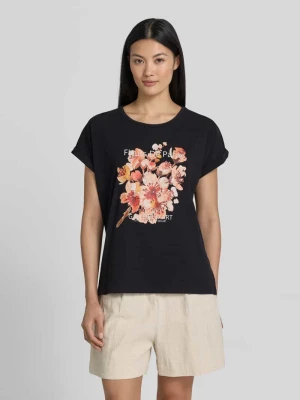 t-shirt z nadrukiem z motywem model 'RINA' Soyaconcept