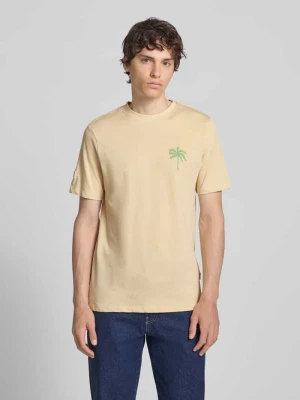 t-shirt z nadrukiem z motywem model 'SUN PALMS' Blend